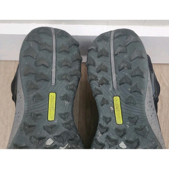 SAUCONY PEREGRINE 12 TRAIL RUNNING SNEAKERS WOMENS SIZE 7.5 BLACK SHOES ATHLETIC - Picture 9 of 12